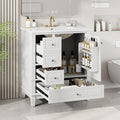 30" Bathroom Vanity with Sink, Harper & Bright Designs Free Standing Single by HarperBrightDesigns
