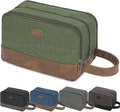 WANDF Travel Toiletry Bag for Men Large Toiletries Shaving Bag Water Resistant by WANDF