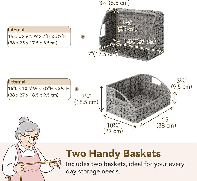 GRANNY SAYS Wicker Storage Basket - Image 2
