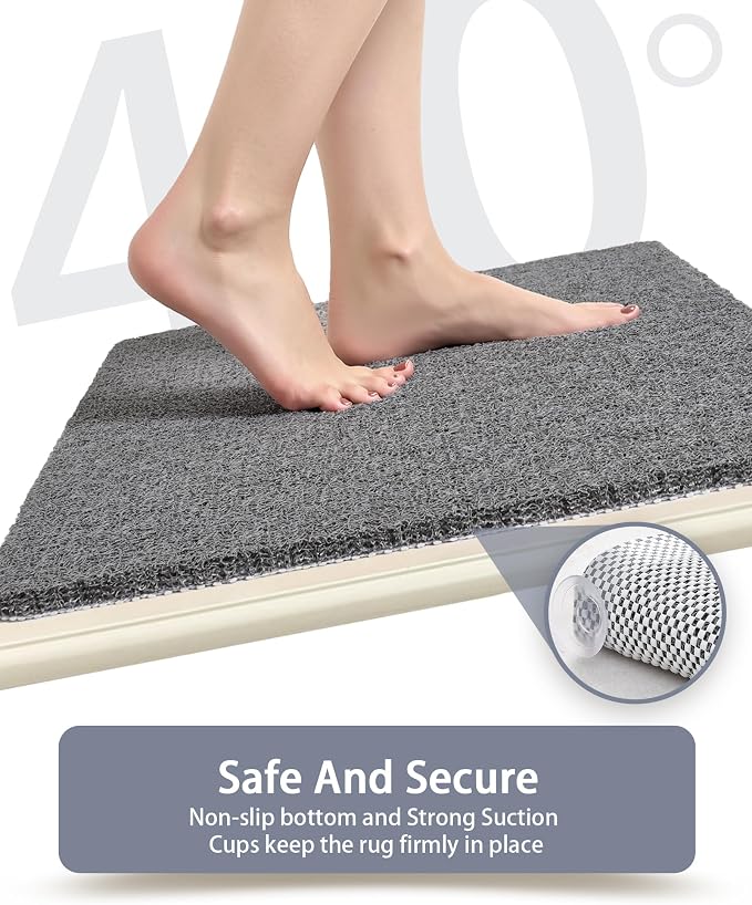 Mecko Non-Slip Shower Mat, Anti-Slip Bath Mat - Image 5