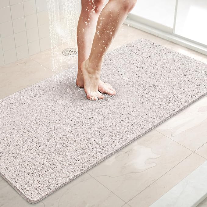 LuxStep Shower Mat Bathtub Mat, 40x16 inch, Non-Slip Bath Mat by LuxStep
