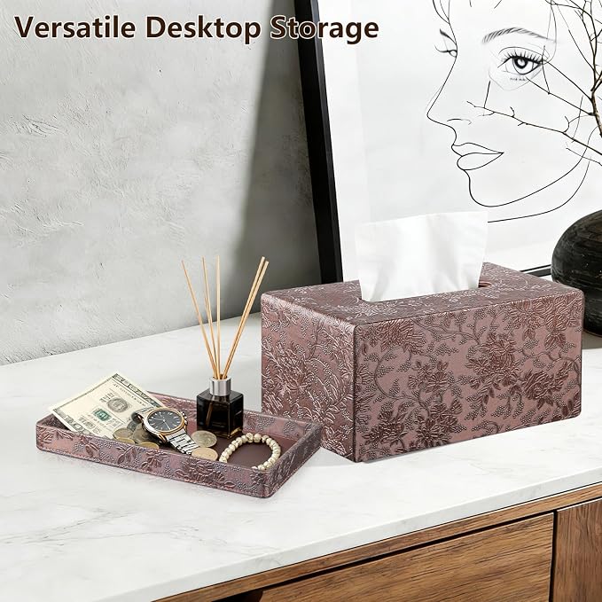 Fanousy Large Tissue Box Cover Rectangle - Image 2
