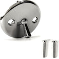 PF WaterWorks PF0960-CHBath Tub/Bathtub Drain Trip Lever Overflow Face Plate by PermaFLOW