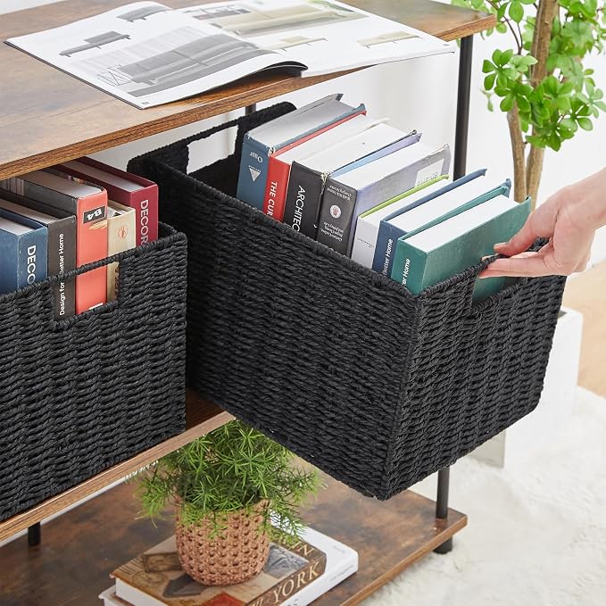 Vagusicc Wicker Storage Basket, Small Storage Baskets - Image 5