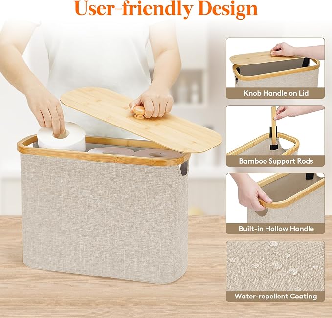 Lifewit Toilet Paper Storage Holder - Image 4