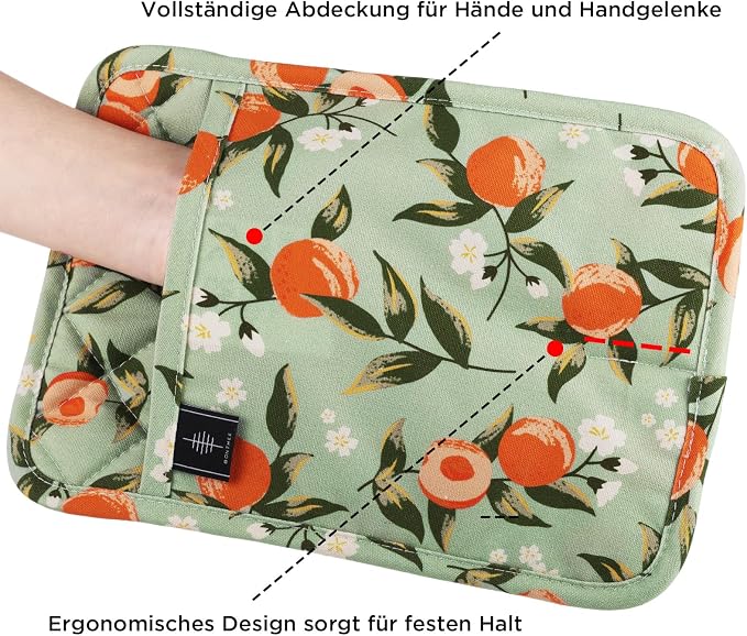Pot Holders for Kitchen Heat Resistant Hot Pads for Countertops Oven Pot - Image 6