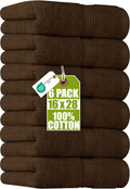Utopia Towels 6 Pack Premium Hand Towels Set, 16 by 28 inches, 100% Ring Spun by UTOPIATOWELS