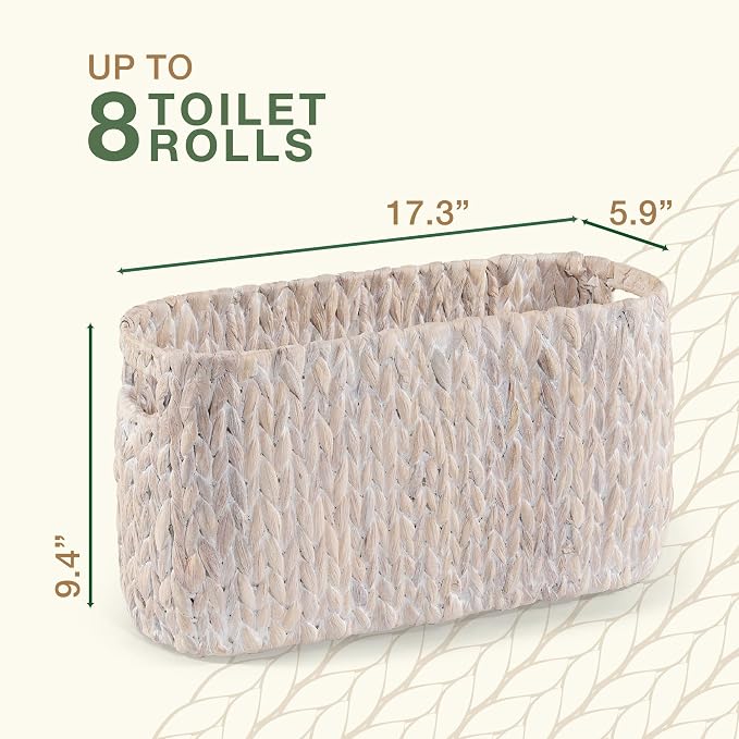 Toilet Paper Storage Basket, Toilet Paper Holder - Image 7