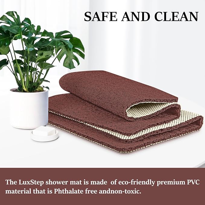 LuxStep Shower Mat Bathtub Mat, 40x16 inch, Non-Slip Bath Mat - Image 5