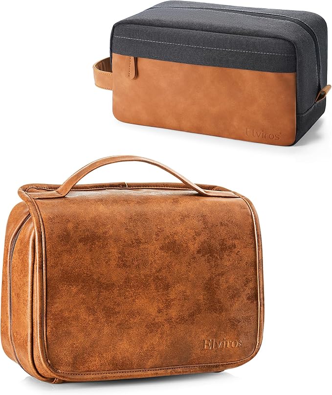 Elviros Hanging Travel Toiletry Bag Gift by Elviros