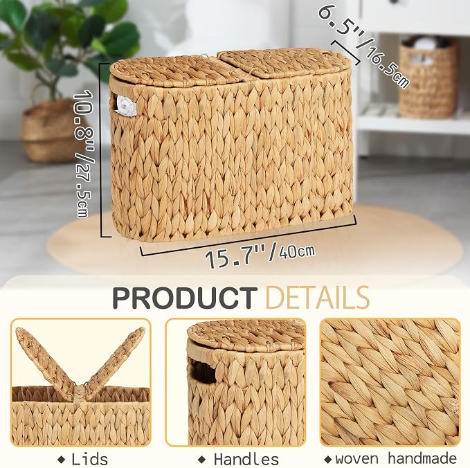 ELONG HOME Toilet Paper Basket - Image 3