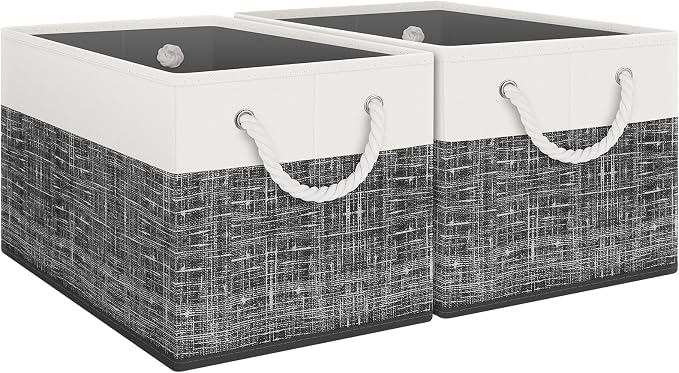 Fab totes Storage Bins, Foldable Storage Baskets by Fabtotes