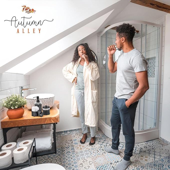Autumn Alley Adorable 3 Piece Modern Farmhouse Bathroom Accessory Set - Image 2