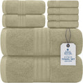 DAN RIVER 8 PC Luxury Bath Towels by DanRiver