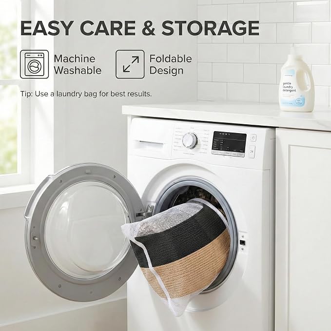 65L Extra Large Blanket Basket for Living Room - Image 5