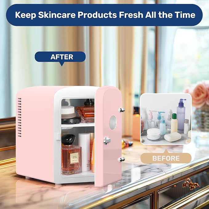 HealSmart Mini Fridge Portable 6 Liter/9 Can - Image 6