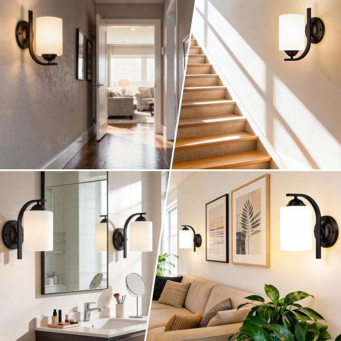 Wall Sconces Lights Lamp for Bedroom Bathroom, Modern Vanity Light Fixtures - Image 8