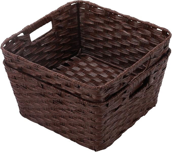 Wicker Storage Baskets, Baskets - Image 8