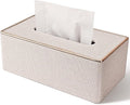 Tissue Box Cover, PU Leather Tissue Box Holder, Rectangular Tissue Box Covers by GORESE