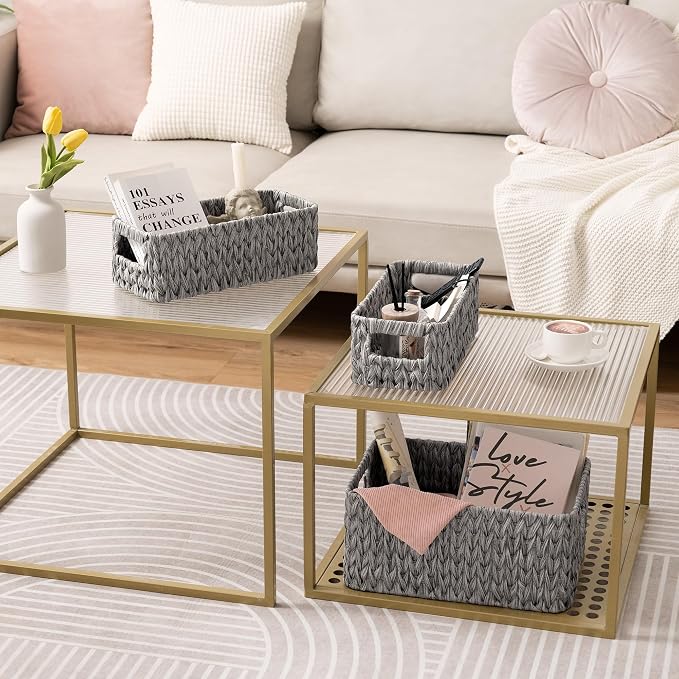 GRANNY SAYS Wicker Baskets for Organizing, Storage Baskets for Shelves - Image 8