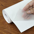 Hersvin Shelf Liners 10 in x 20 ft Self-Adhesive EVA Drawer Mats, Cupboard by Hersvin
