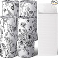 Zonon 4 Pcs Vintage Floral Car Tissue Cylinder by Zonon