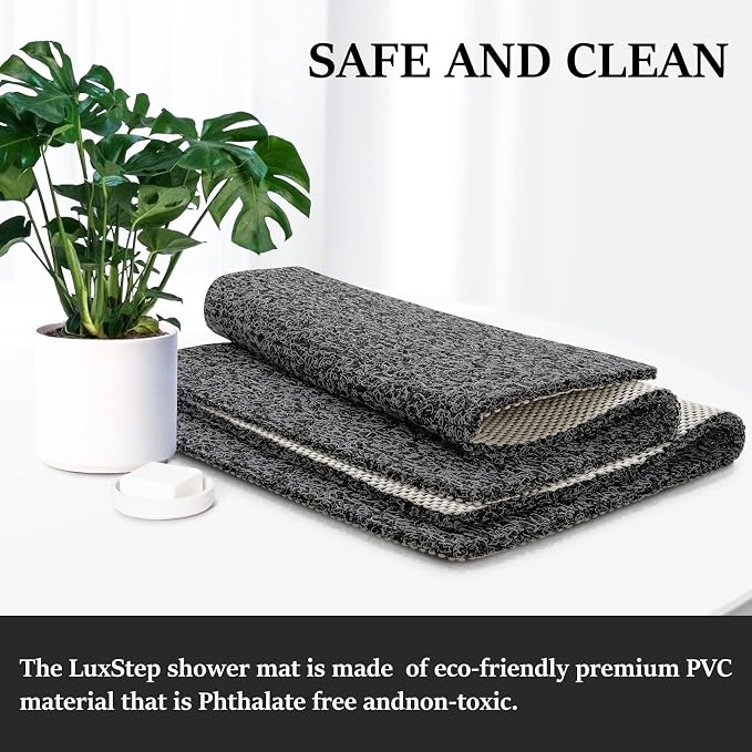 LuxStep Shower Mat Bathtub Mat, 24x16 inch, Non-Slip Bath Mat - Image 4