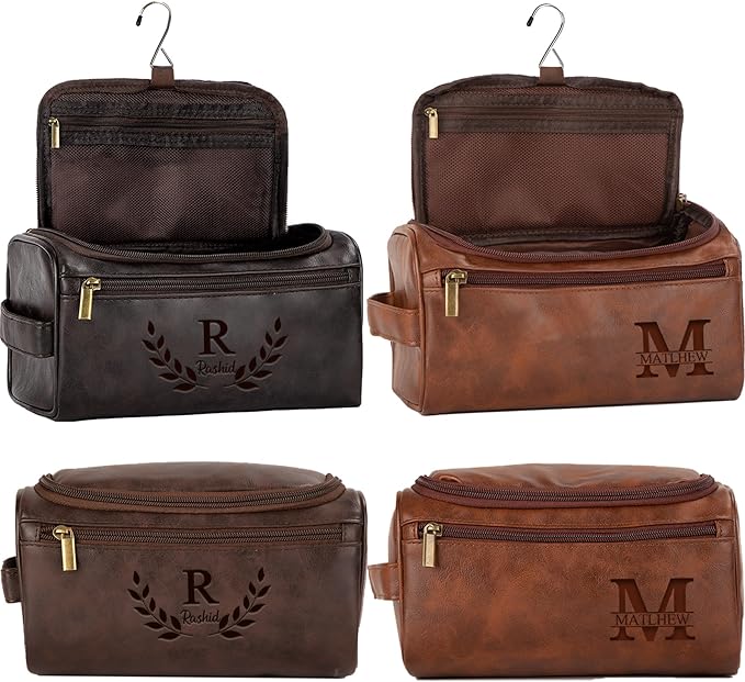 Flycalf Personalized Travel Toiletry Bag by Flycalf