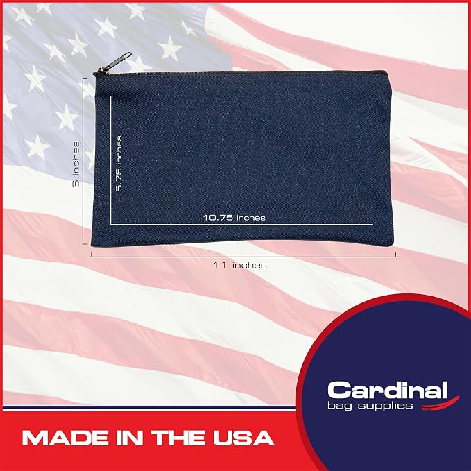 Multipack of 2 Compact Zipper Cloth Pouches, Zipper Bag, Travel Toiletry - Image 2