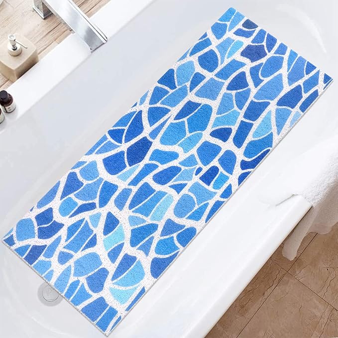 Bathtub Mat Shower Mat Non-Slip, 16x 39 Inch, Soft Comfort Bath Mat by Unknown