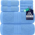 DAN RIVER 8 PC Luxury Bath Towels by DanRiver