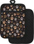 Slohif Silcone Paw Pot Holders for Kitchen by Slohif