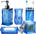 Bathroom Accessories Set, Complete Lotion Soap Dispenser, Toothbrush Holder by ZIVQEXMURL