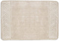 Zahari Home Rose Vine Bathroom Rug Luxury Bath Rug Washable Beautiful Shower by ZahariHome