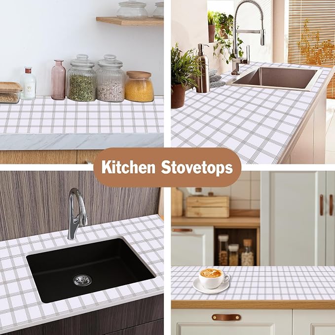 Shelf Liners for Kitchen Cabinets 12in x 10FT, Non Adhesive Drawer Liner White - Image 5