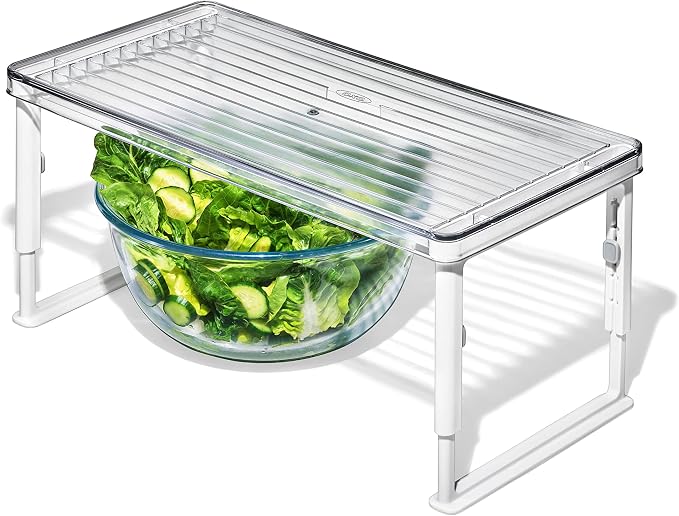 OXO Good Grips Adjustable Fridge Shelf Riser by OXO