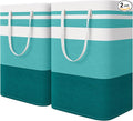 HomeHacks 2-Pack Large Laundry Basket, Waterproof, Freestanding Laundry Hamper by HomeHacks