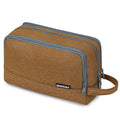 Toiletry Bag for Men Hanging Dopp Kit Water Resistant Shaving Bag Small by WANDF
