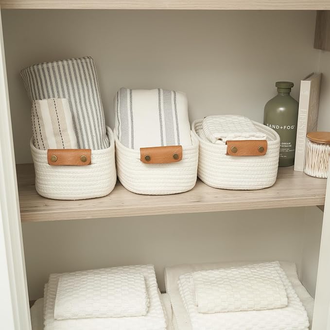 Beautiful Storage Basket Set of 3 - Image 2