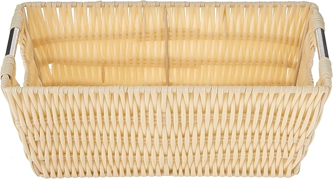 Whitmor Rattique Small Shelf Tote Latte - Image 3