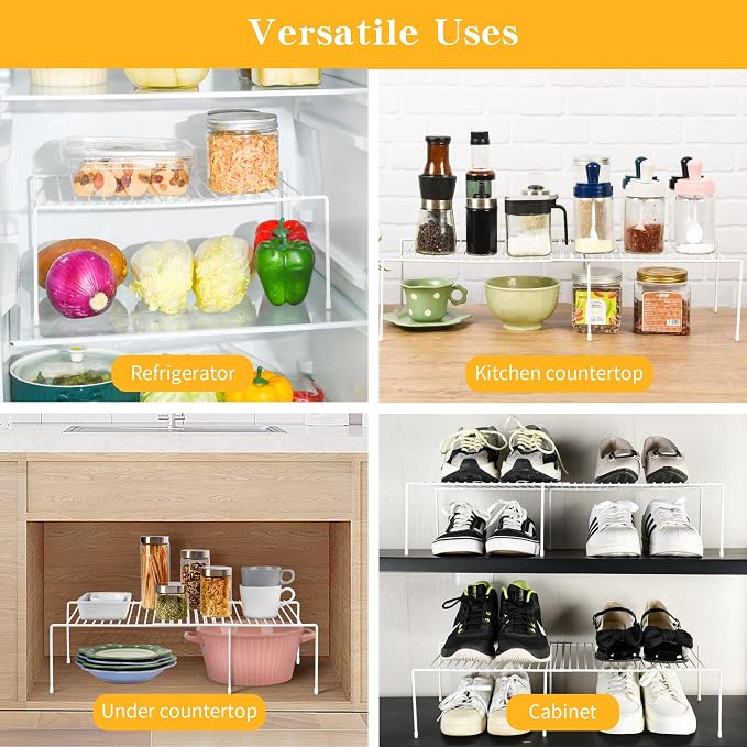 AmaQueen 2 Pcs Expandable Shelf Organizers - Image 3