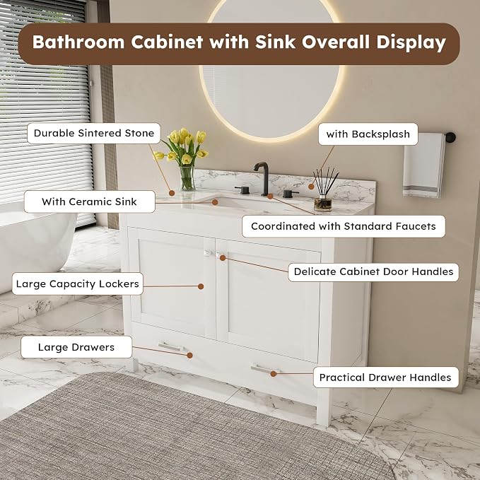 Montary 42" Bathroom Vanity - Image 7