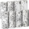 Zonon 8 Pcs Vintage Floral Round Tissues Holder Car Tissues Cylinder by Zonon