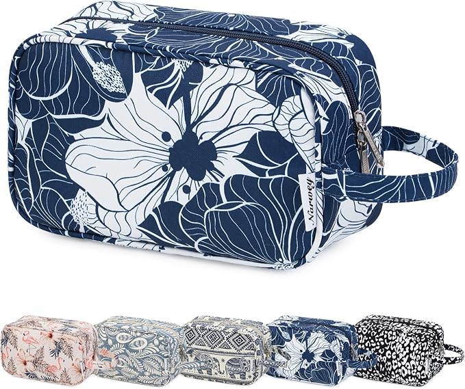 Narwey Travel Toiletry Bag for Women Traveling Dopp Kit Men Travel Bag for by Narwey