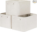 HNZIGE Large Fabric Storage Baskets by HNZIGE