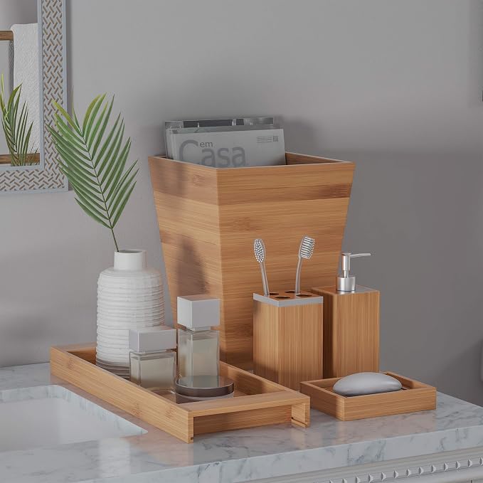 5-Piece Bathroom Decor Set - Image 2