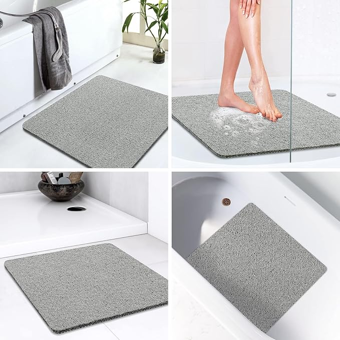 LuxStep Shower Mat Bathtub Mat, 24x24 inch, Non-Slip Bath Mat - Image 7
