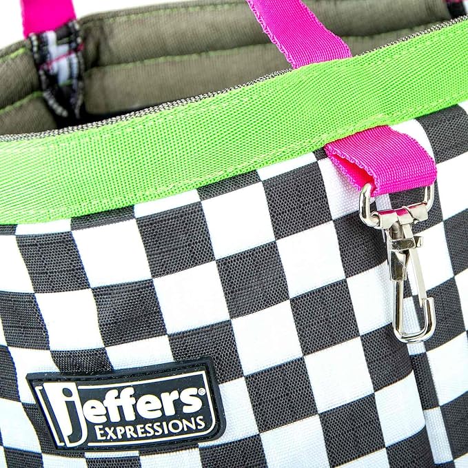 Jeffers Expression Grooming Tote Caddy, Skater Cowgirl - Image 3