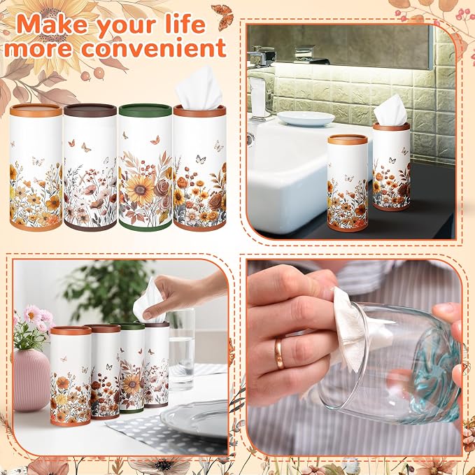 12 Pack Spring Floral Tissue Boxes - Image 5