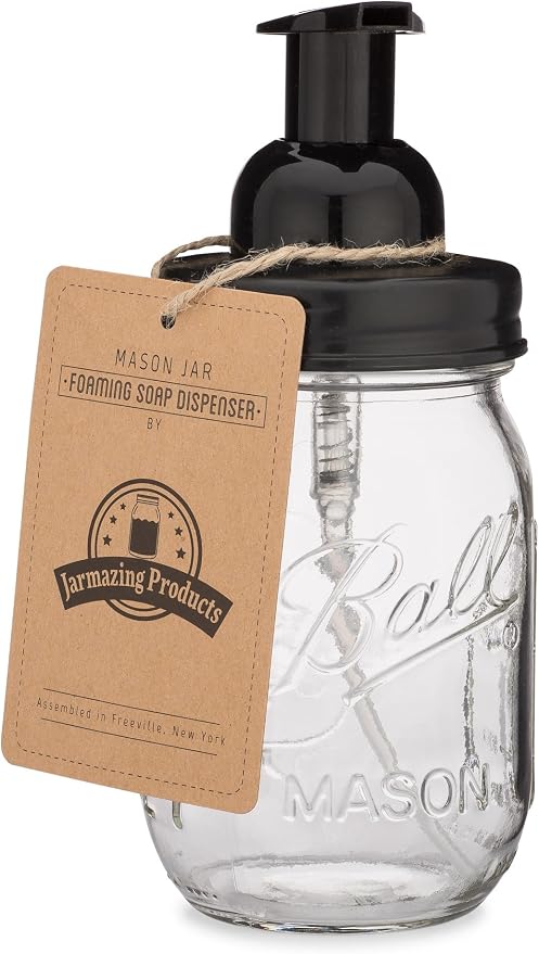 Jarmazing Products Mason Jar Foaming Soap Dispenser - Image 3